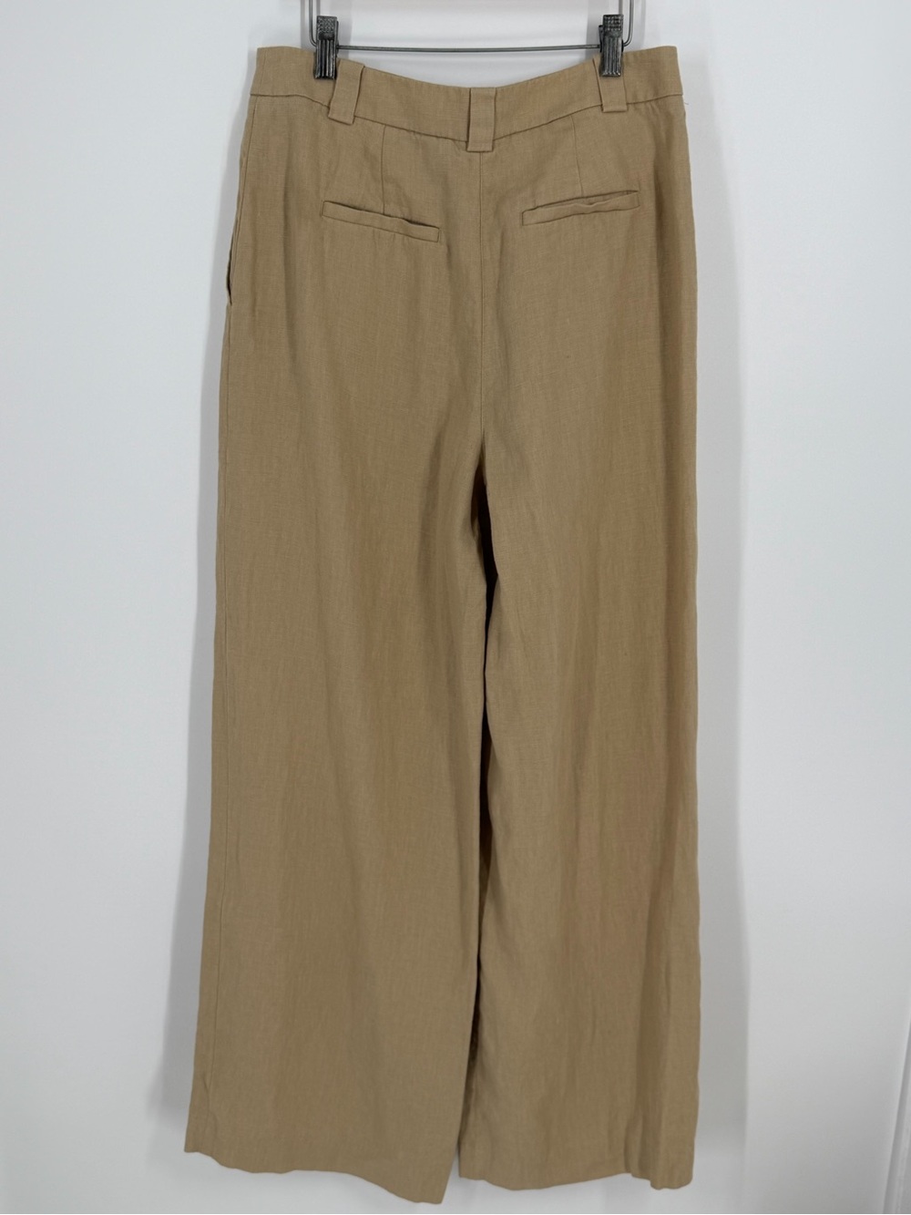 Boden Westbourne 100% Linen Wide Leg Pants 6 Old Money Euro Summer Minimalist - Picture 5 of 10